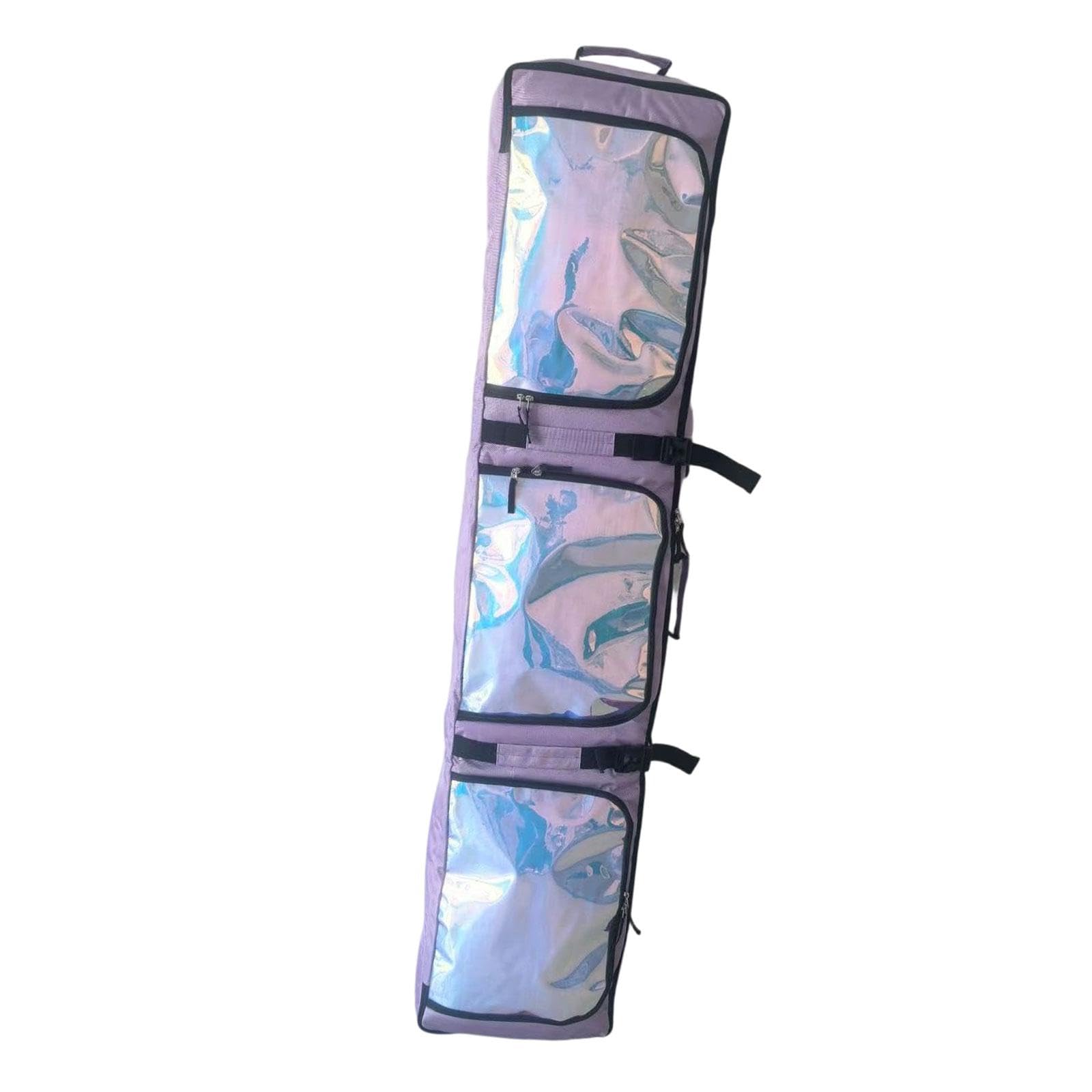 Sac de Ski, Sac de Snowboard à roulettes, Portable et étanche, pour Vos équipements et Vêtements, Idéal pour Les Sports d'hiver en Plein AI, Violet