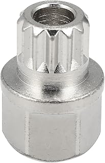 X AUTOHAUX 30/13PT Hollow Wheel Lock Lug Nut Anti Theft Wheel Lock Nut Screw Removal Key for BMW