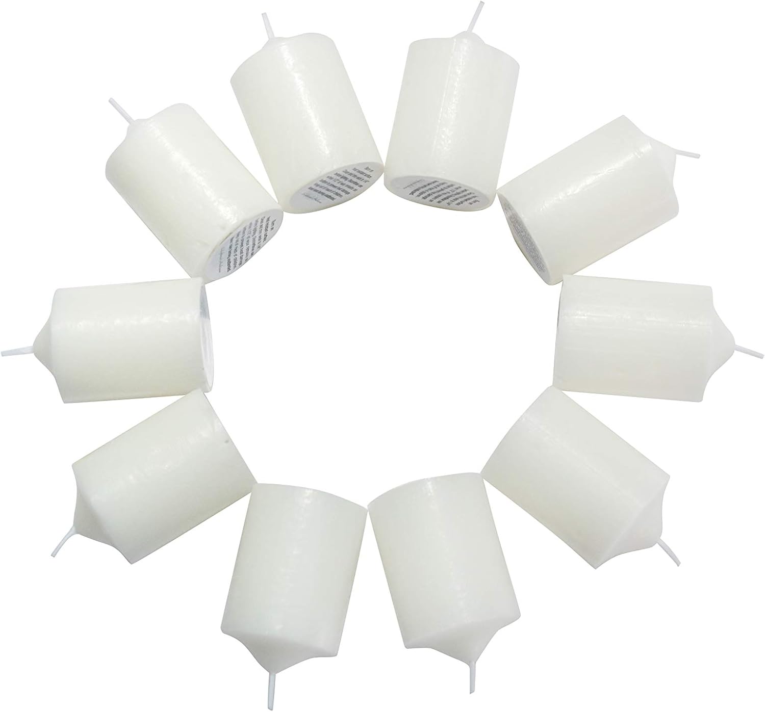 Enlightened Ambience Gardenia Scented Candles (10 Votives, White) Home & Kitchen