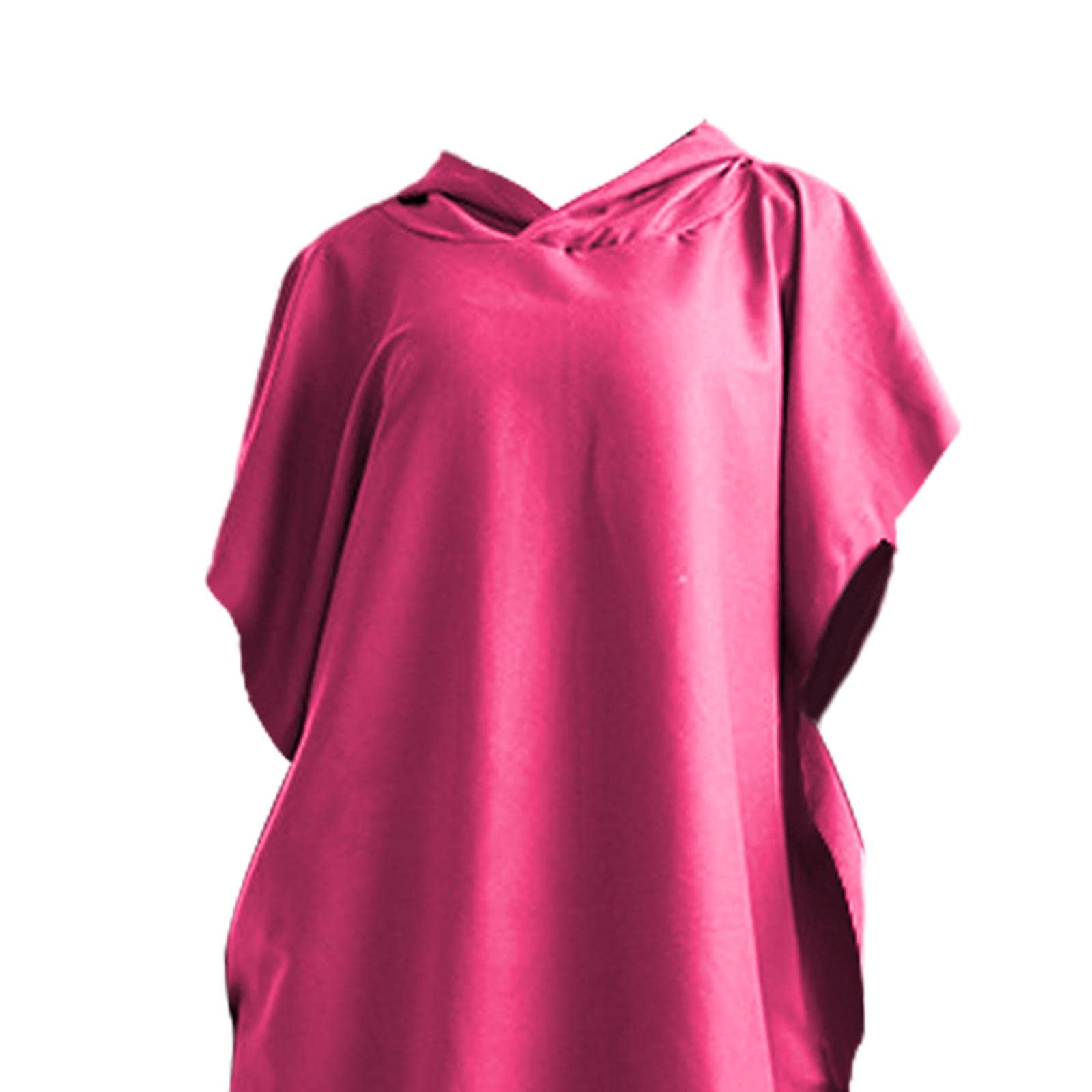 harayaa Poncho de Plage à Capuche, Peignoir de Sport en Microfibre Absorbante pour Plus de Confort et de Praticité, Idéal pour La Natation et Les