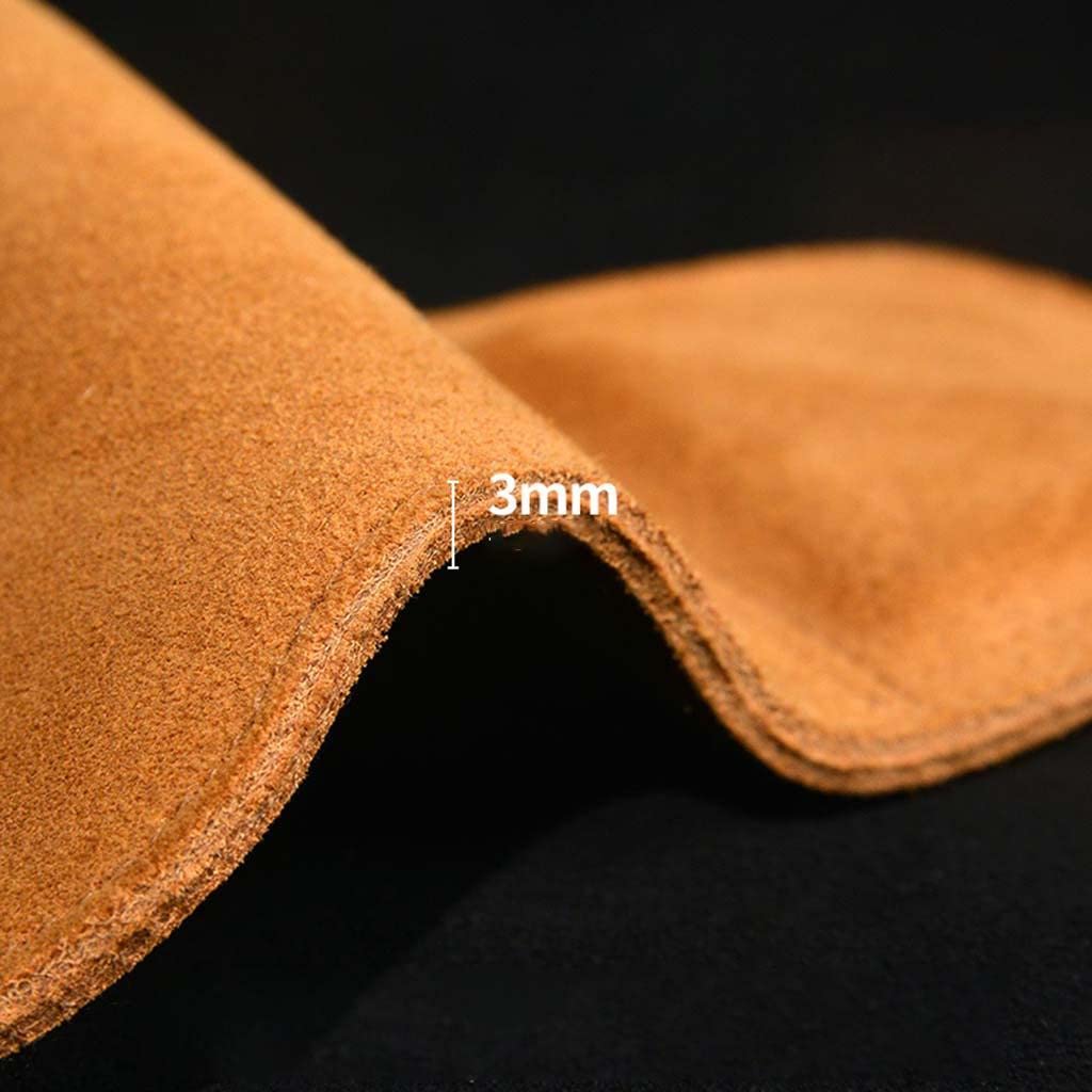 Cinghie da polso per sollevamento pesi, per sollevamento pesi, fitness, power training, spessore 3 mm, marrone