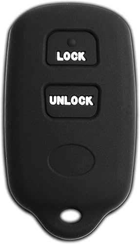 KeyGuardz - Carcasa de goma suave para llave de automóvil sin llave para Toyota Scion Celica Corolla Echo Highlander Yaris