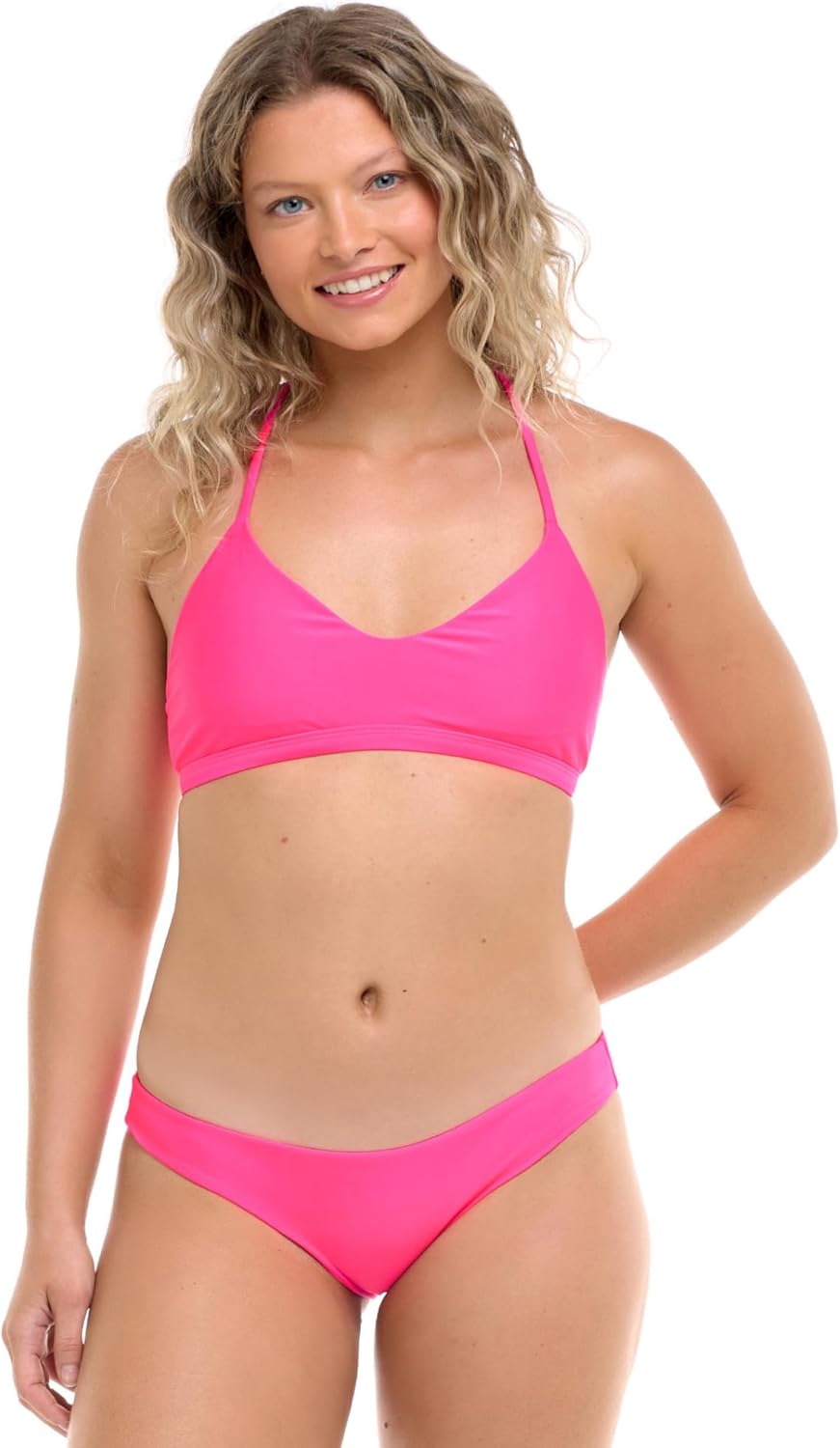 Body Glove Womens Smoothies Rosalia Solid Low Rise Bikini Bottom Swimsuit - Image 5