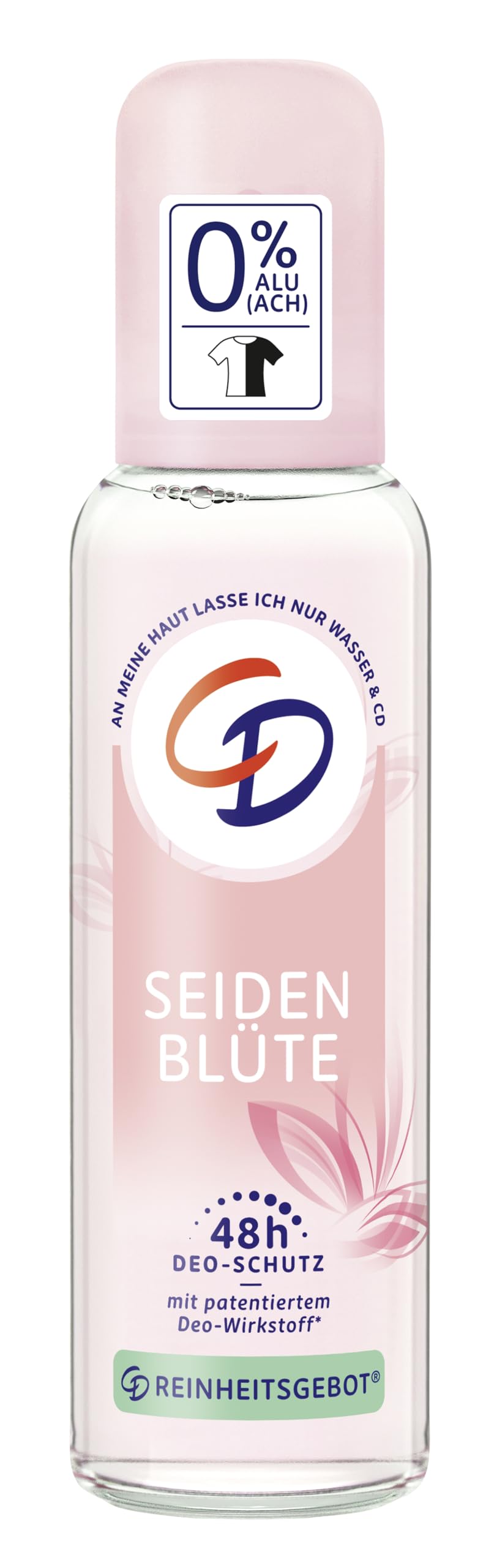 Cd Deo Zerstäuber Seidenblüte | 75 Ml | Deodorant Ohne Aluminiumsalze | Langanhaltender Schutz Für 48 H | Für Empfindliche Haut Geeignet | Vegan | Körperpflege