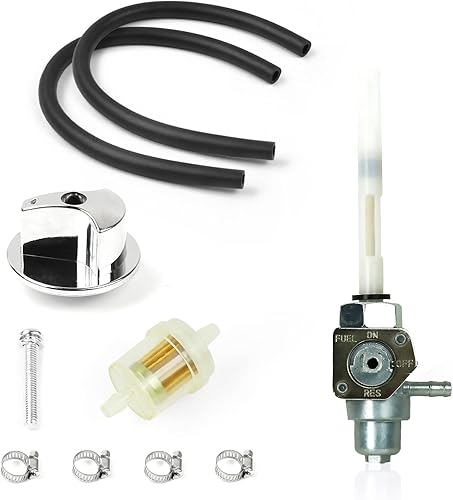 Interruptor de cierre de válvula de depósito de gasolina para Honda FourTrax 200 TRX 200 SX 1986-1988 FourTrax 250 TRX 250 X 987-1988 1991-1992