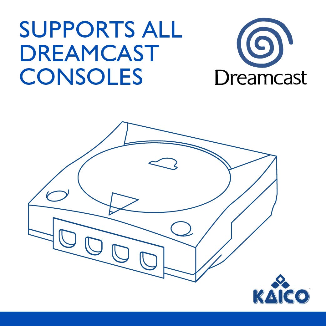 SEGA Dreamcast DC VGA Cable de alta definición Adaptador de sonido RCA HD PAL/NTSC - Una forma asequible de obtener la mejor visualización de tu Dreamcast. Permite la visualización de vídeo HD