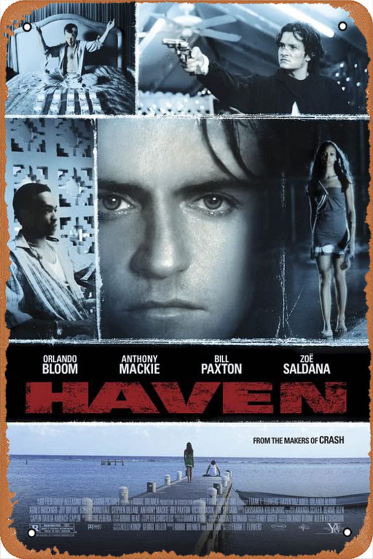 Haven (#2 of 2) 2006 Vintage Metal Tin Sign 12 x 8 Inches Poster Movie Poster