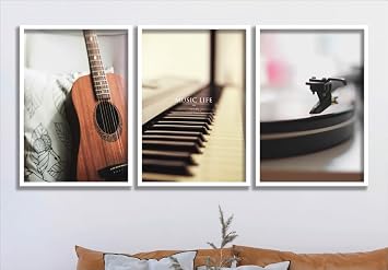 SAF Premium Modern Art Digital Reprint 19.5 inch x 40.5 inch Painting COMBO-191-M3