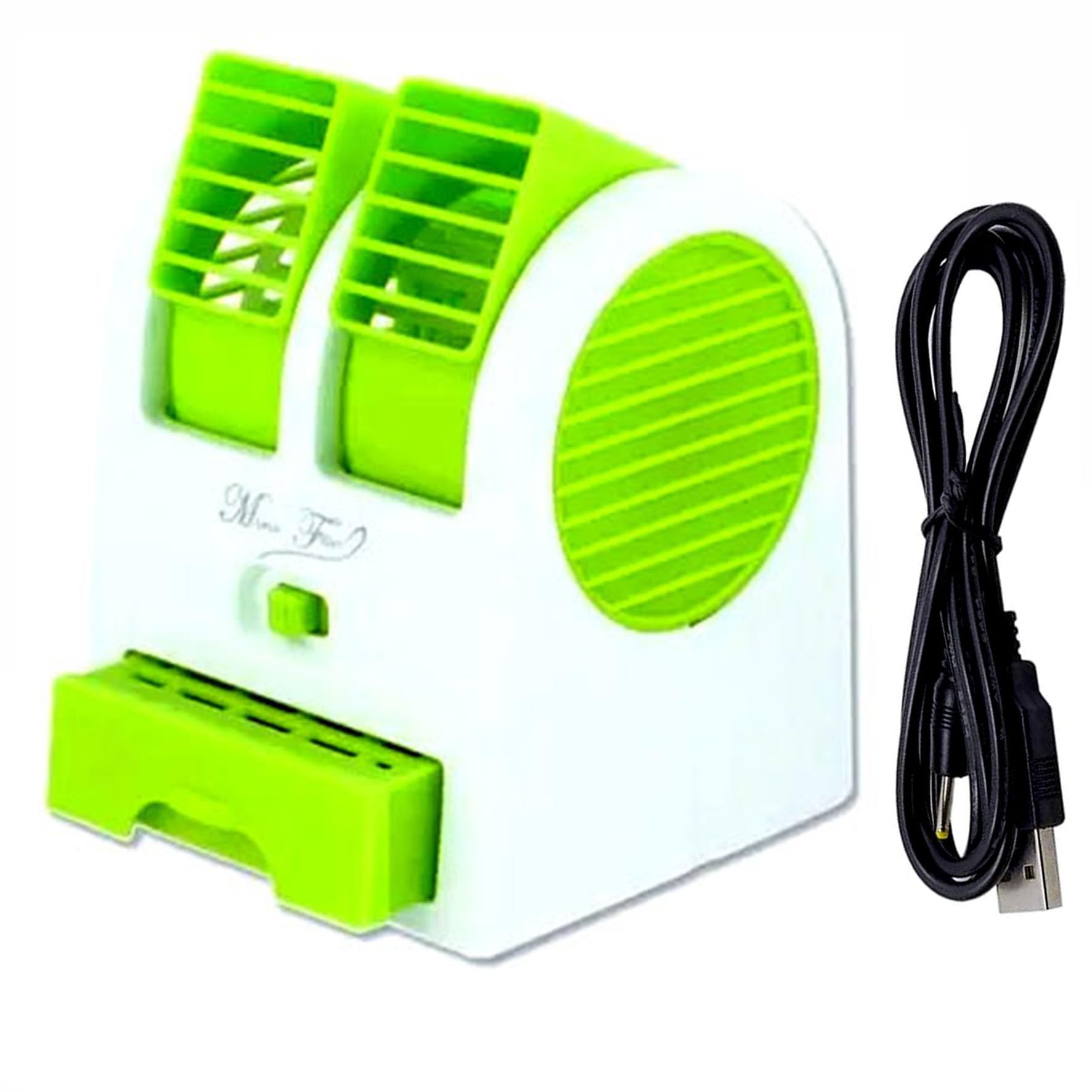 Portable Mini USB Battery Operated Air Cooler fan,Cooling Fan with Dual Blower, Bladeless Design, Ice Chamber - Ideal for Desk, Office, Study, Library, Room, Home Use (Multicolour) (B0D6YGW2TY) Amazon Price History, Amazon Price Tracker