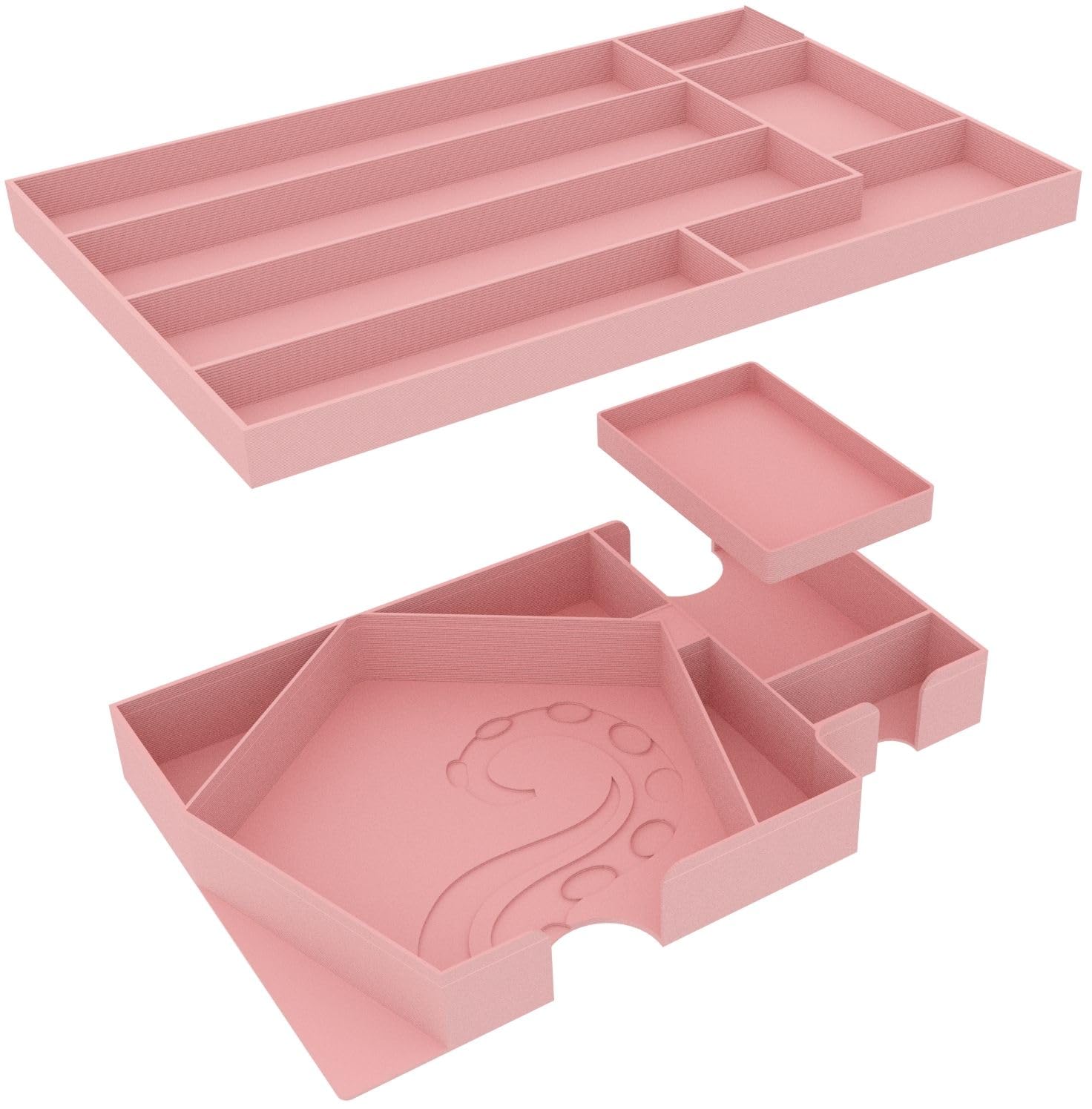 Feldherr Organizer compatible with Tiny Epic Cthulhu - Insert for core game box - suitable for Standard and Deluxe Edition + Astral Artifacts - Fast game setup - Better overview