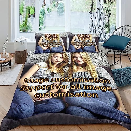 Parure de lit personnalisable microfibre pour éliminer la déco monotone - 2