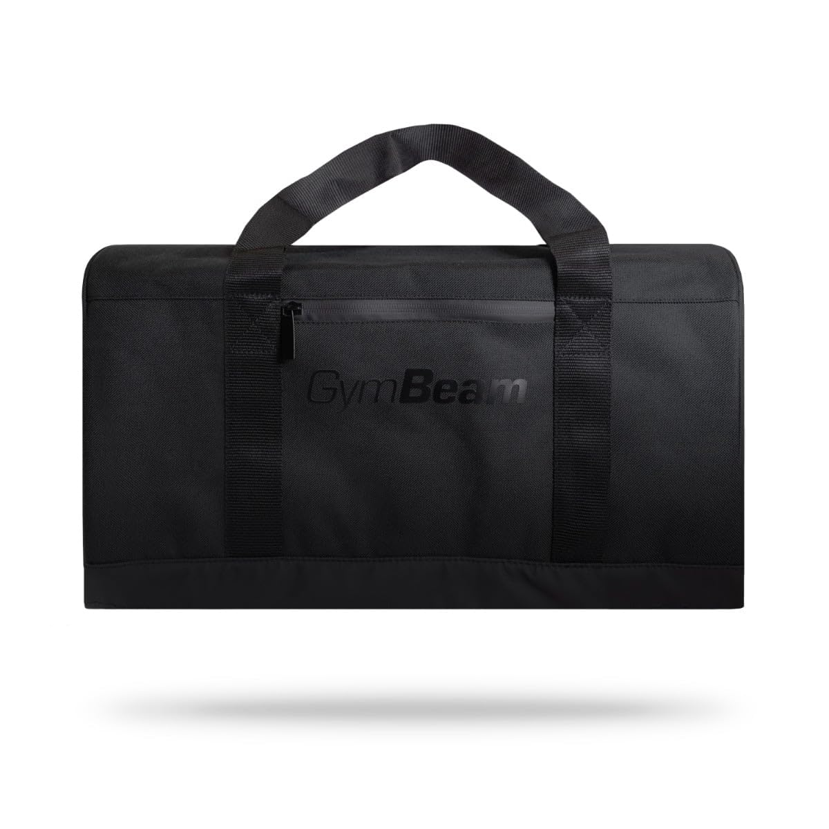 GymBeam Borsa da Palestra Sportiva Duffle in all Black, Borsa da Palestra per Donna e Uomo, Sacca Spaziosa ed Elegante con Tracolla Regolabile e Manici Durevoli