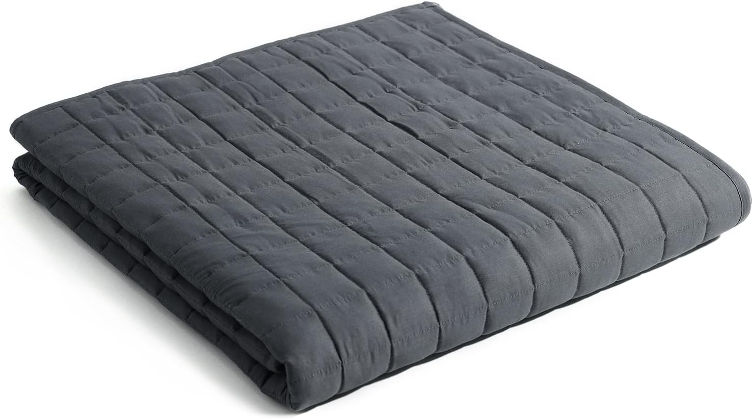 YnM Weighted Blanket (15 lbs, 48''x72'', Twin Size) for People Weigh