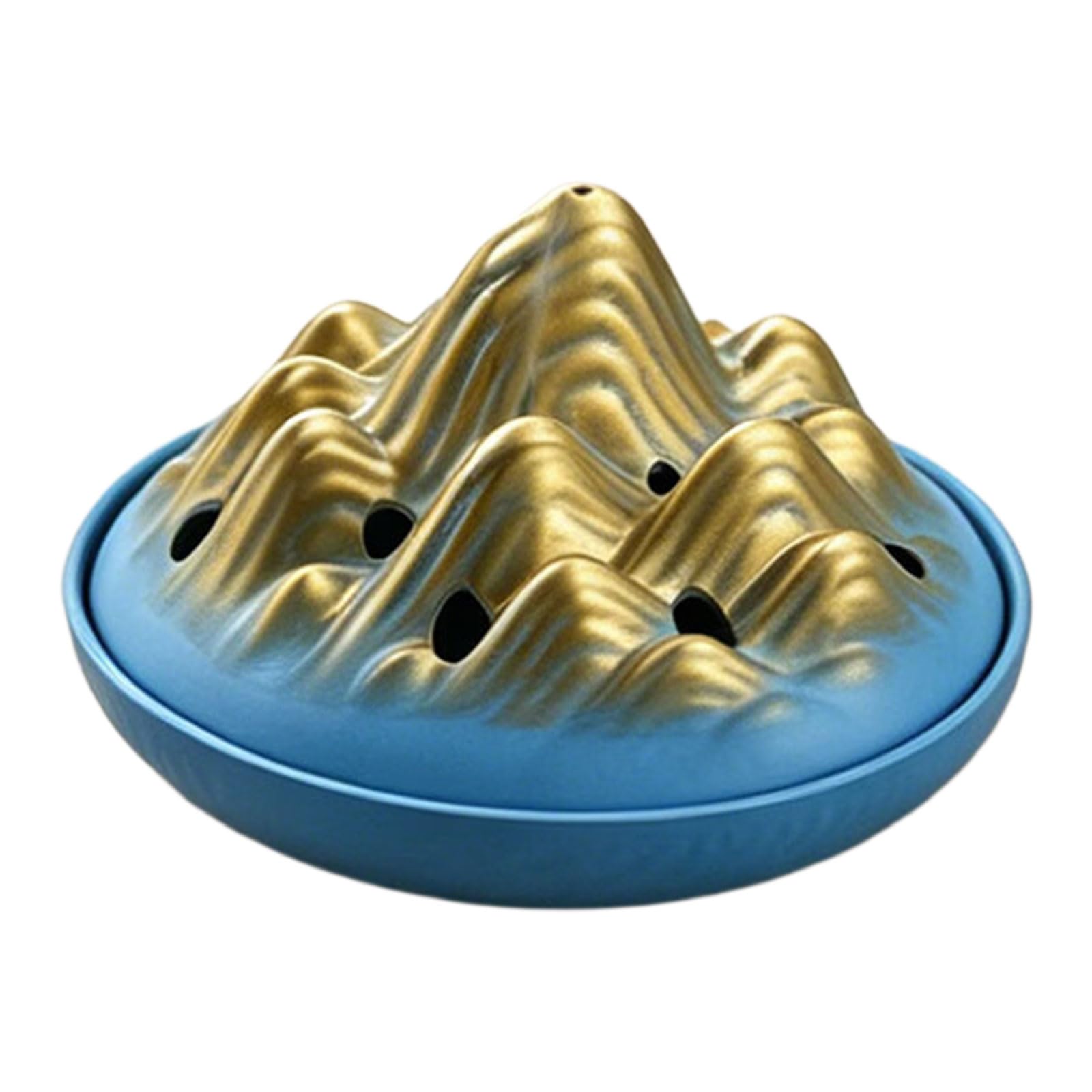 PANGBOER Mosquitoes Coil Holder Stainless Steel Incenses Holder Incenses Burners Ashes Tray with Lid for Yoga Room Home Party Decors Mosquitoes Coil