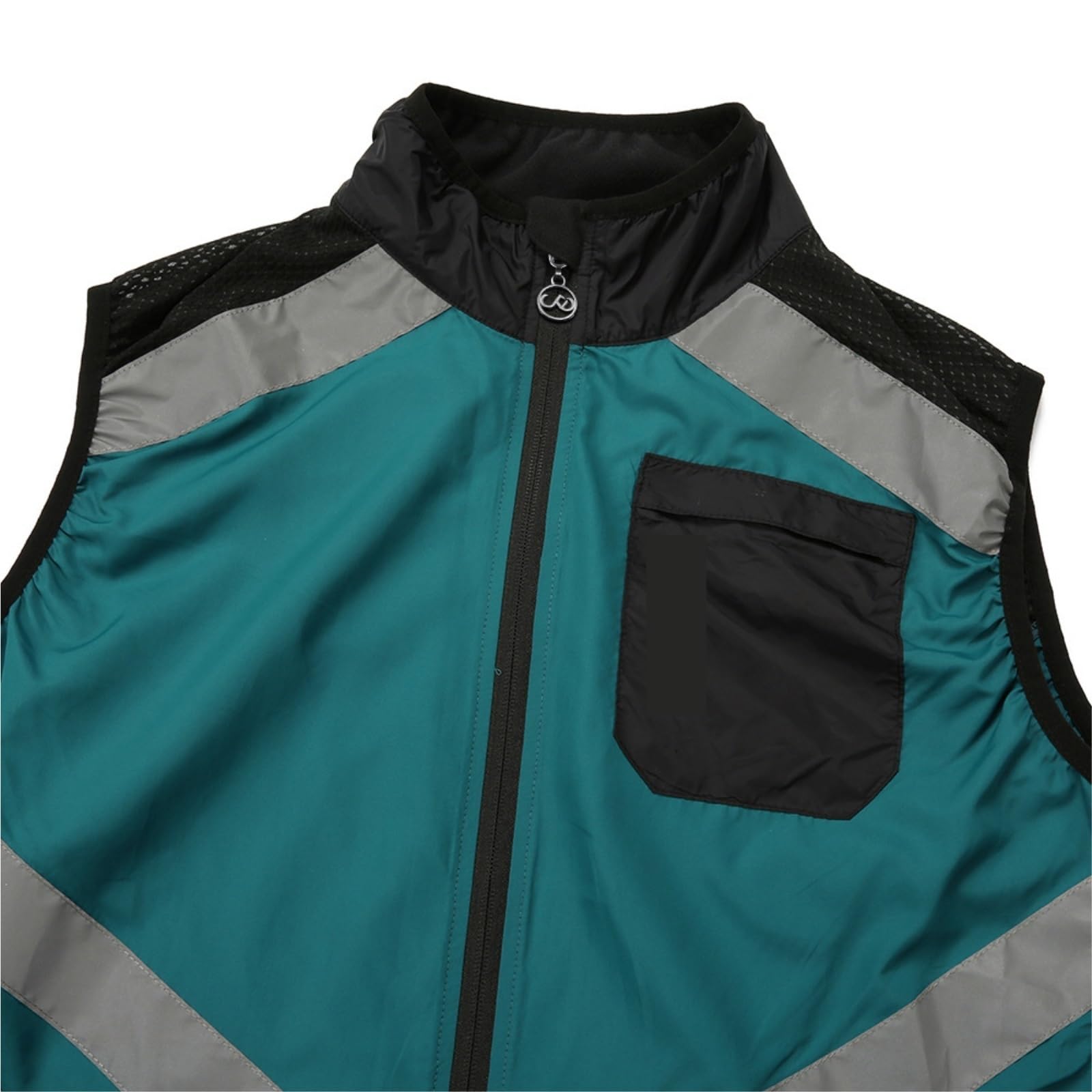 Gilet Riflettente da Ciclismo, Giacca A Idrorepellente, Maglia A Maniche Corte