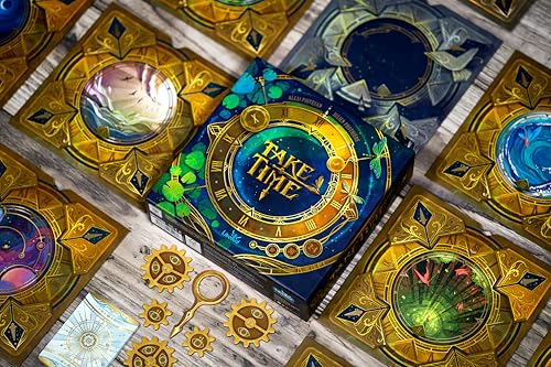 Asmodee Take Time, Gioco Collaborativo di Deduzione per 2-4 Giocatori dai 10 anni in su, un Gioco Strategico e Dinamico, partite di circa 30 minuti, Edizione in Italiano