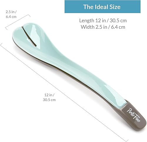 Miniatura 6 de Pinzas para ensalada para servir alimentos juego de pinzas 2 en 1 para servir alimentos utensilios de ensalada tenedor y cuchara diseño inteligente