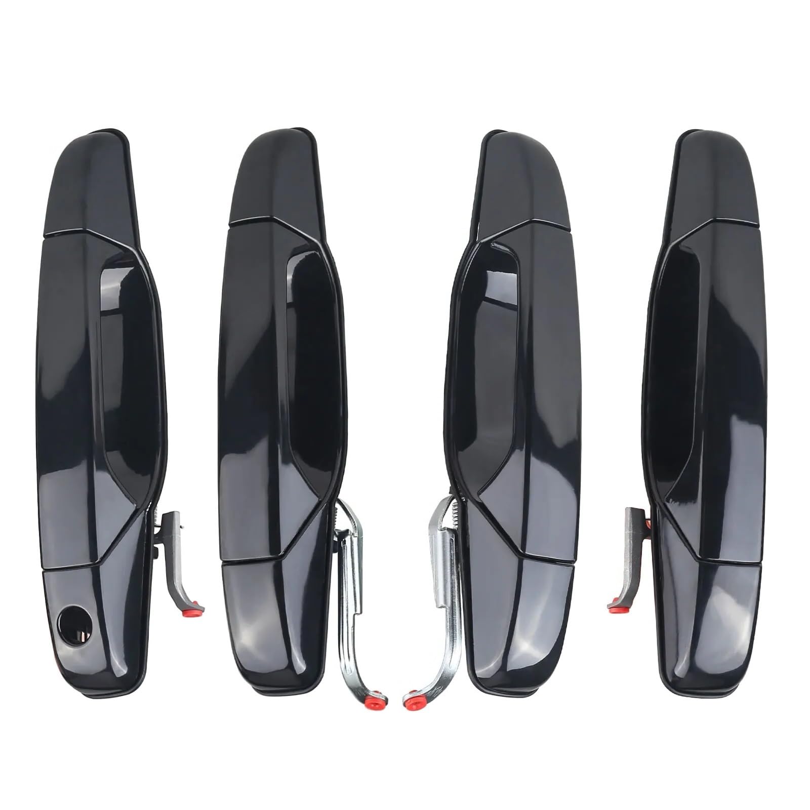 Kedfbts One Color Car Outer Handle Compatible With Chevy For Silverado For 2500Hd For 3500Hd 2007-2013 External Ourside Door Handle 20828258 15915150 22738725 15915660