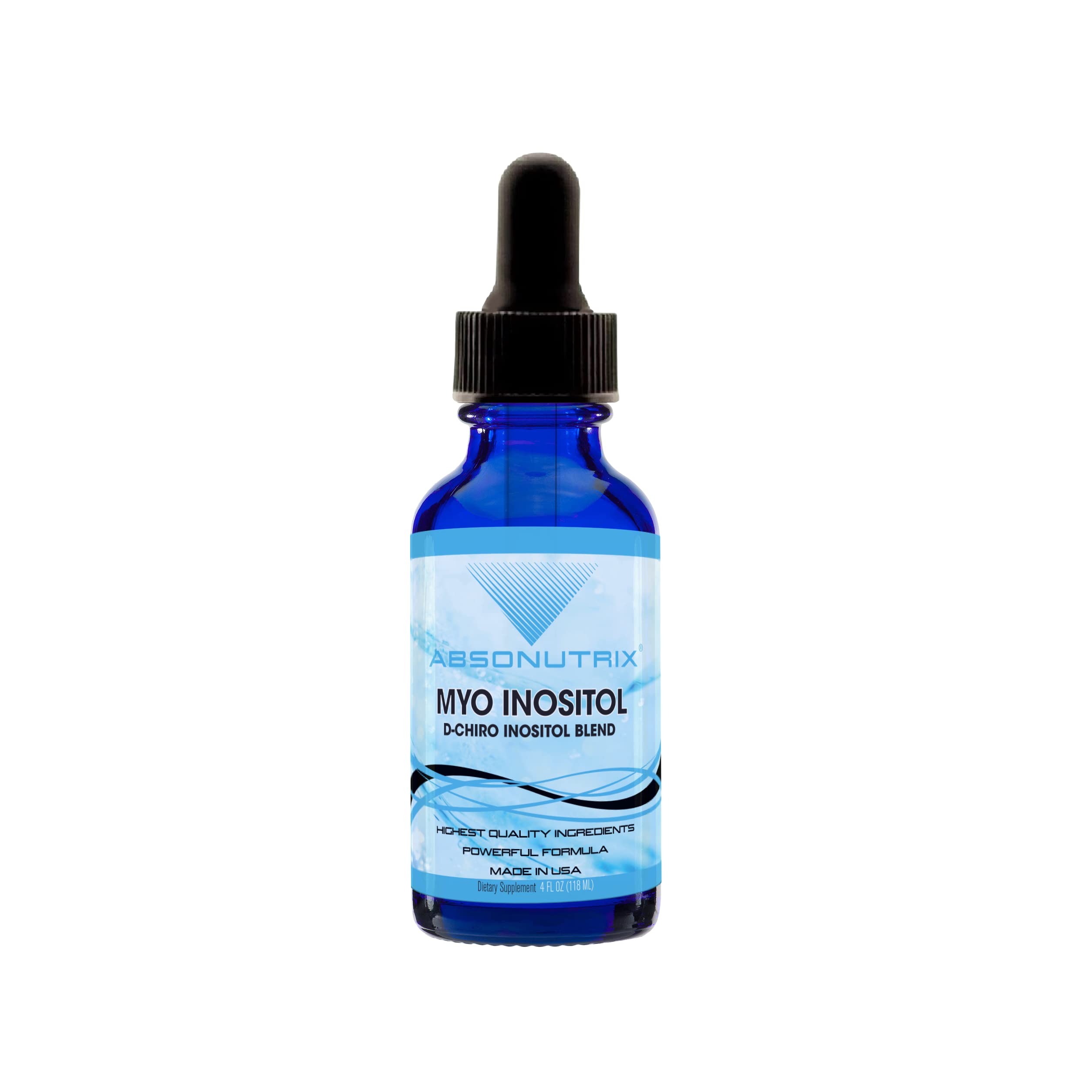 Amazon.com: Absonutrix Myo Inositol & D-Chiro Inositol Blend 590 mg, 4 ...
