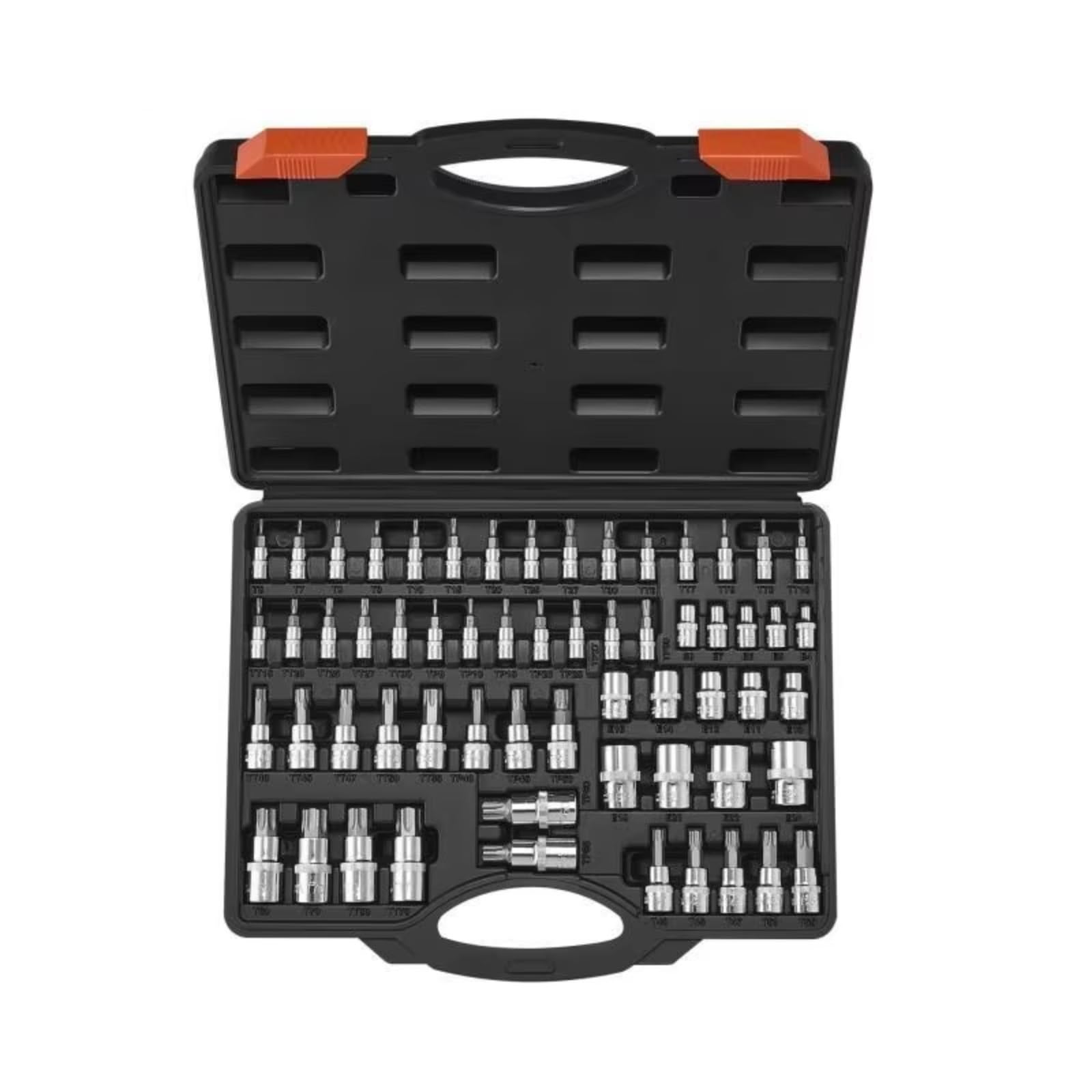 Kit d'outillage mécanique Jeu Douilles Torx Externes Et Douilles Torx Externes, 60 Pièces, Kit Et Automobile Pour Bricolage Kit D'outils Pour La Maison Avec Outils À Main