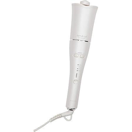 Amazon 海外対応 自動巻きヘアアイロン Spin Curl Kinujo シルクプレート プレミアムモデル ホワイト色 楽天市場 カールアイロンランキング1位獲得商品 Kinujo ヘアアイロン 通販