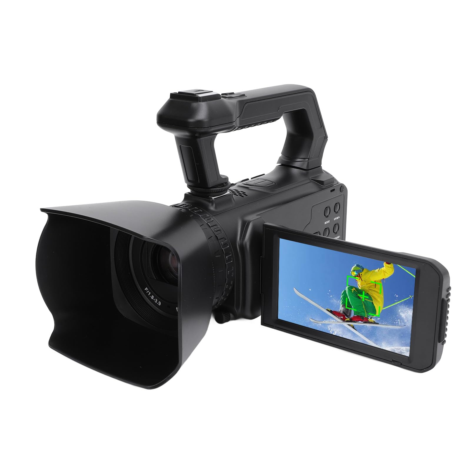 Annadue 2.7K Digital Camera, 16X Optical Zoom Telescopic Video Camera Camcorder, 48MP 4.0in Rotation TFT Anti Shake 64X Zoom Multifunction Camcorder.