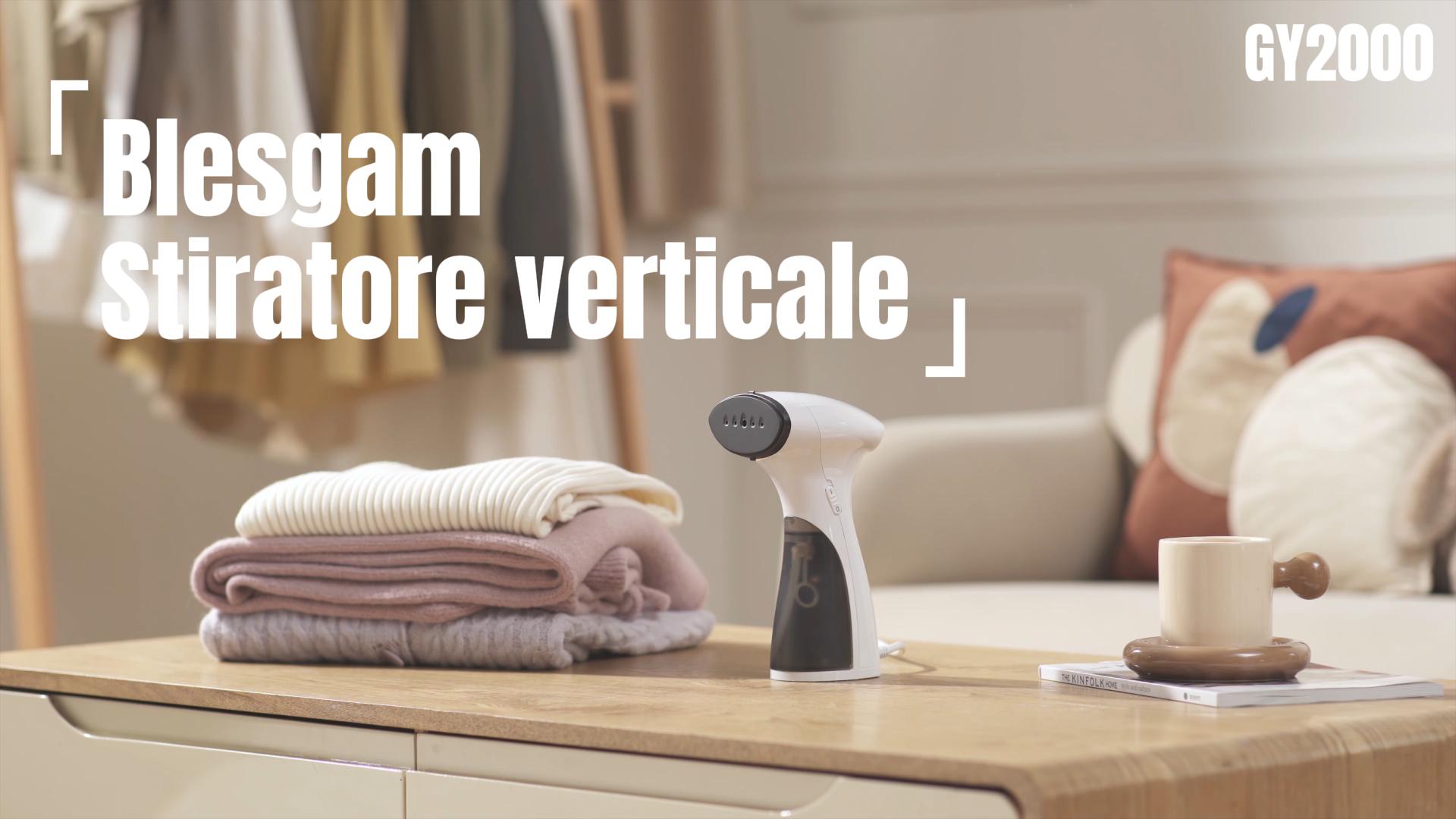 Ferro Da Stiro Verticale Reemix Pieghevole - 20g/min Vapore, Riscaldamento 25s, 220V Blu - Foto 7