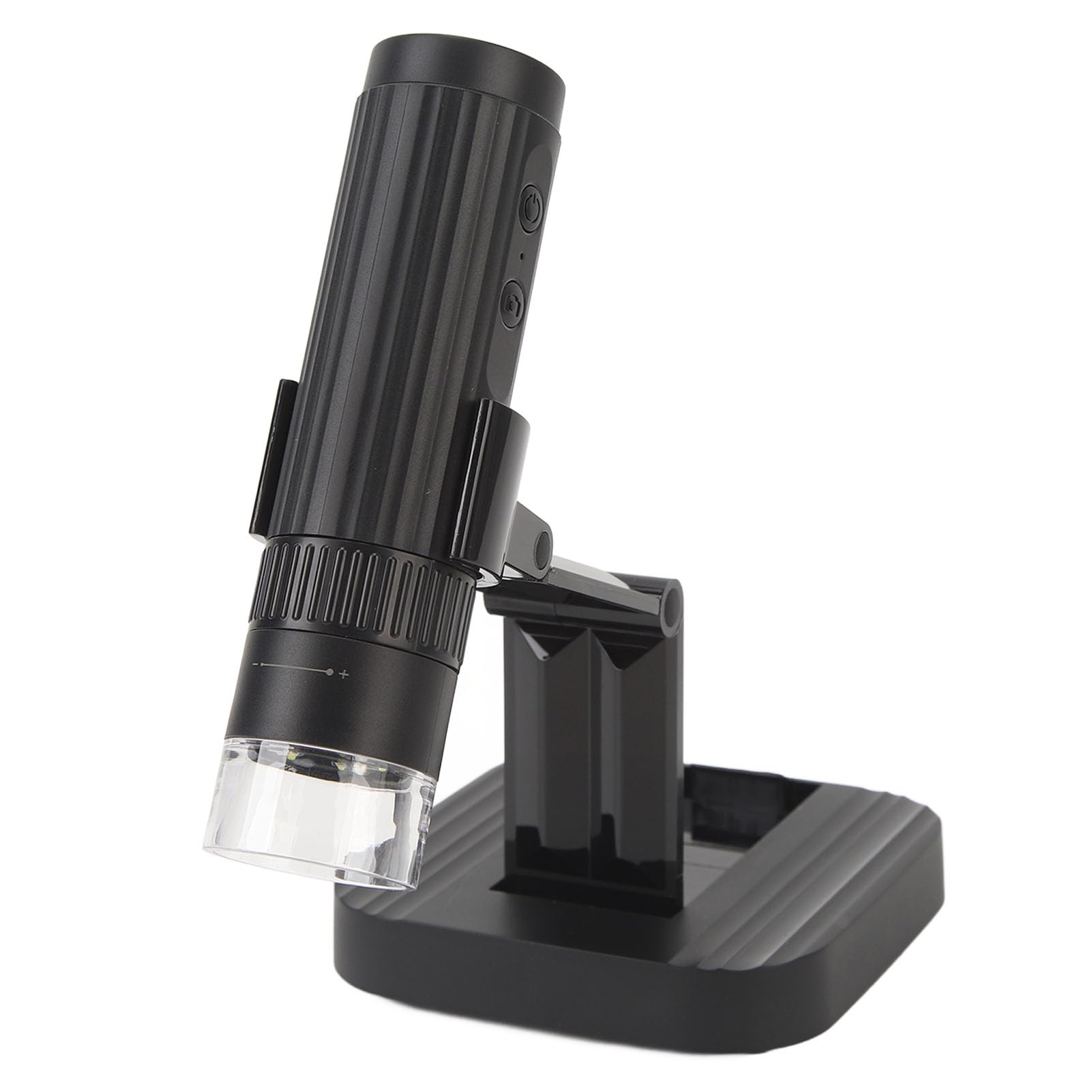 Microscopio Digital USB 50-1000X con Soporte Ponderado 8 Luces de Relleno LED 2MP 3 Niveles de Brillo Cámara Microscópica USB para Teléfonos