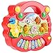 Liineparalle Bebé Piano Juguete Musical Inteligencia Educativa Estilo de Granja de Animales Juguetes de Desarrollo para Niños Niños como Regalos 2 Color (sin batería)(#2)
