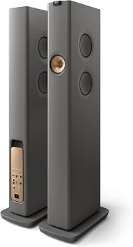 نظام Kef Ls60 اللاسلكي ( رمادي التيتانيوم )