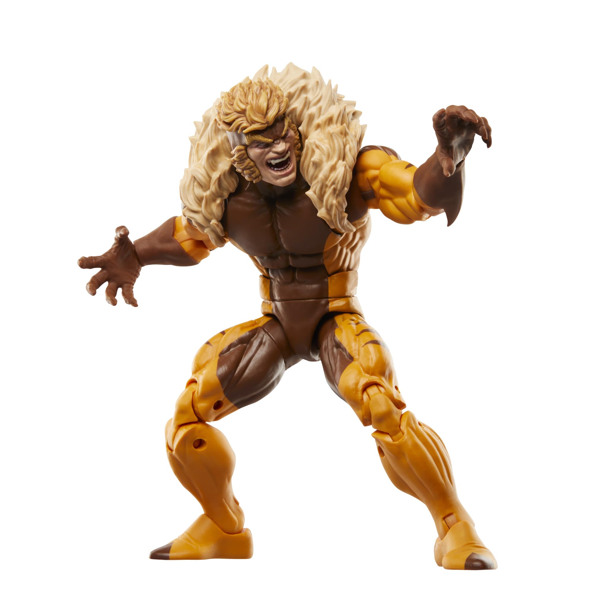 Logan kontra Sabretooth z serii Marvel Legends, figurki Wolverine'a | Marvel Legends X-Men 15 cm figurka 50. rocznica 2-pak - Logan vs Sabretooth