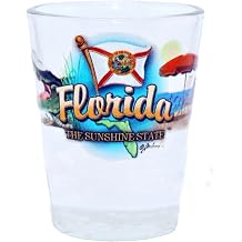 Florida Sunshine State Elements Shot Glass