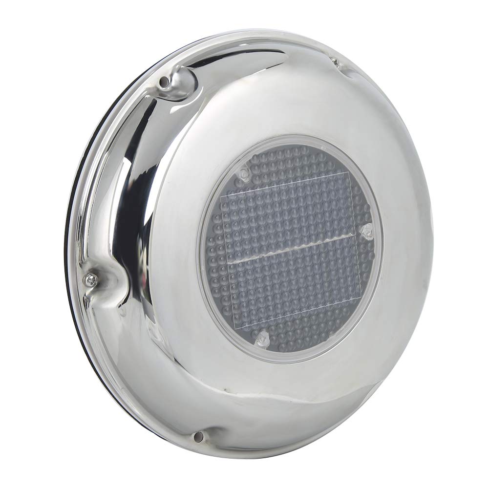 Moins de ventilateur de bateau en acier, ventilateur de Ventilation solaire, sans énergie solaire pour cabine de bateau, construction en acier de qualité Marine