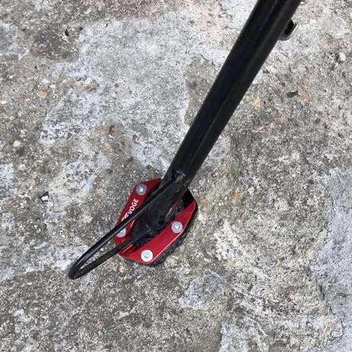 Extension béquille latérale moto Loncin Voge plaque support CNC
