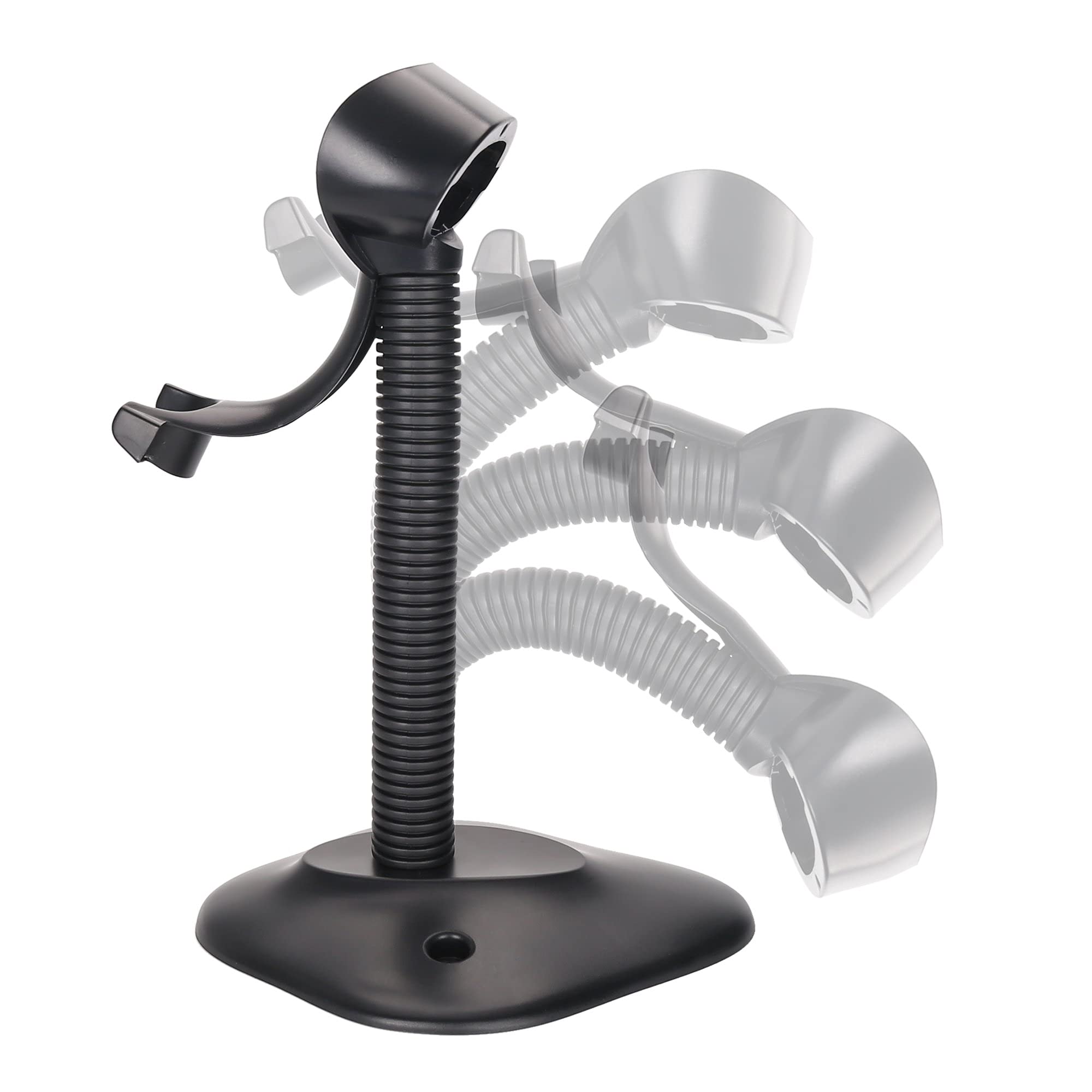 Soporte ajustable de cuello de ganso para soporte de escáner de código de barras (soporte ajustable)