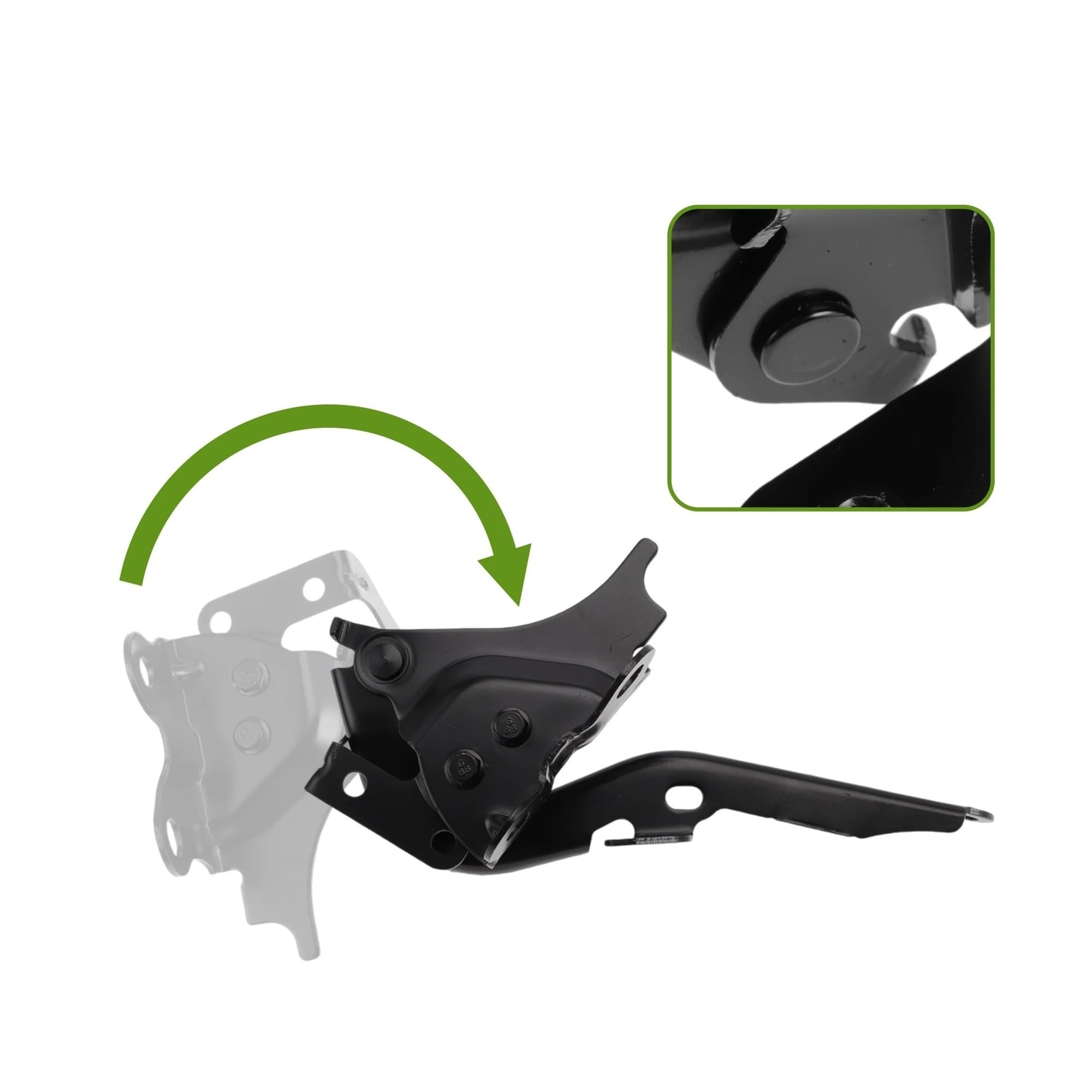 Cerniera Cofano Per Lexus RX350 2010 2011 2012 2013 2014 2015 5342048090 5341048090 1 Paio Cerniere Cofano Nero