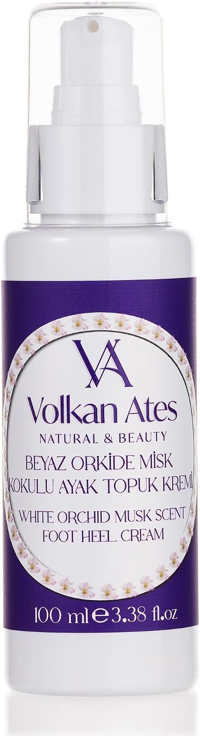 Lavanta Yağlı & Beyaz Orkide - Misk Kokulu Ayak Topuk Kremi 100 ml