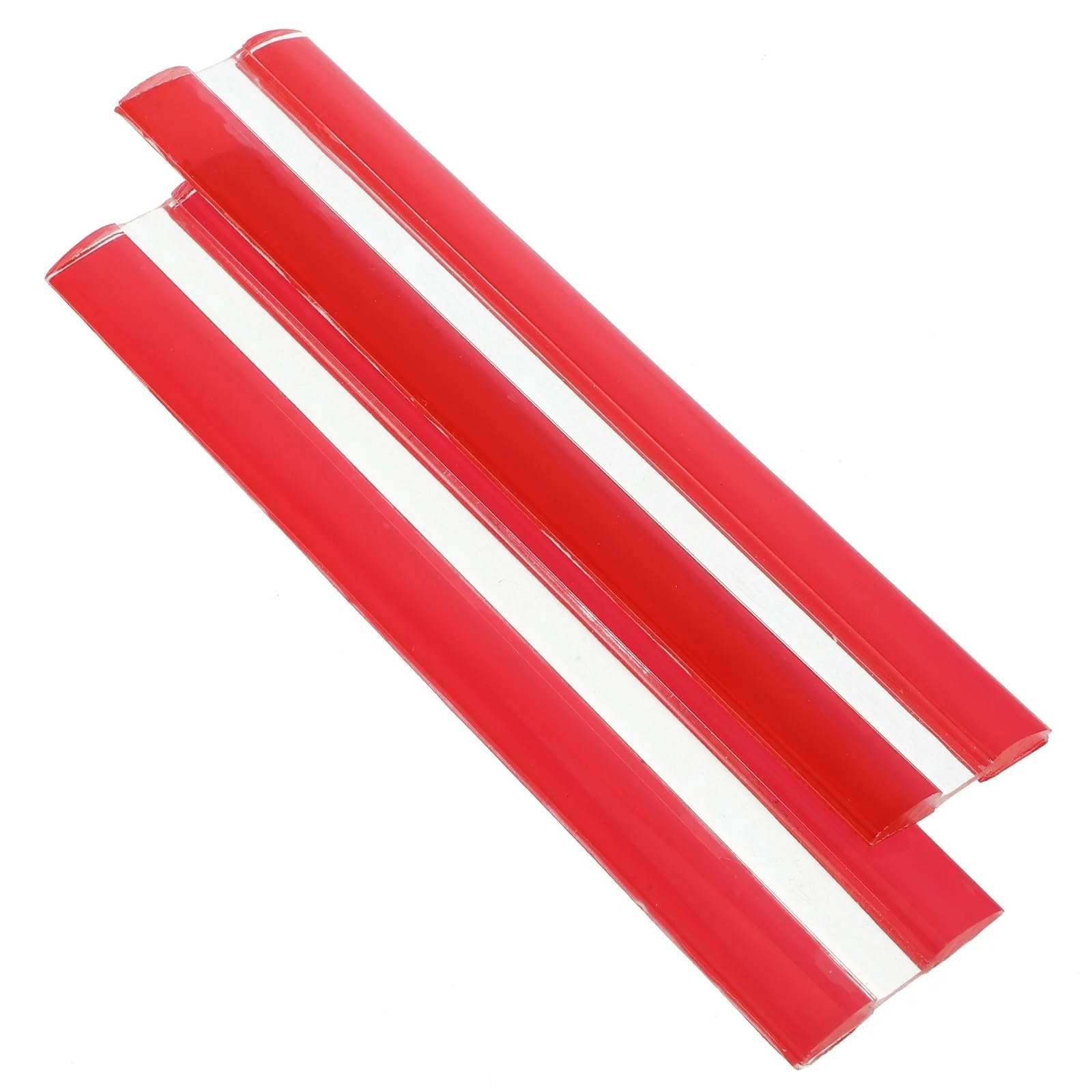 Self-Adhesive Hinges 6 Pcs Self-Adhesive Hinges Acrylic Flexible for Fridge Door Cabinet Drawer Folding Crafts Durable Plastic(15X3.3X0.5CM)