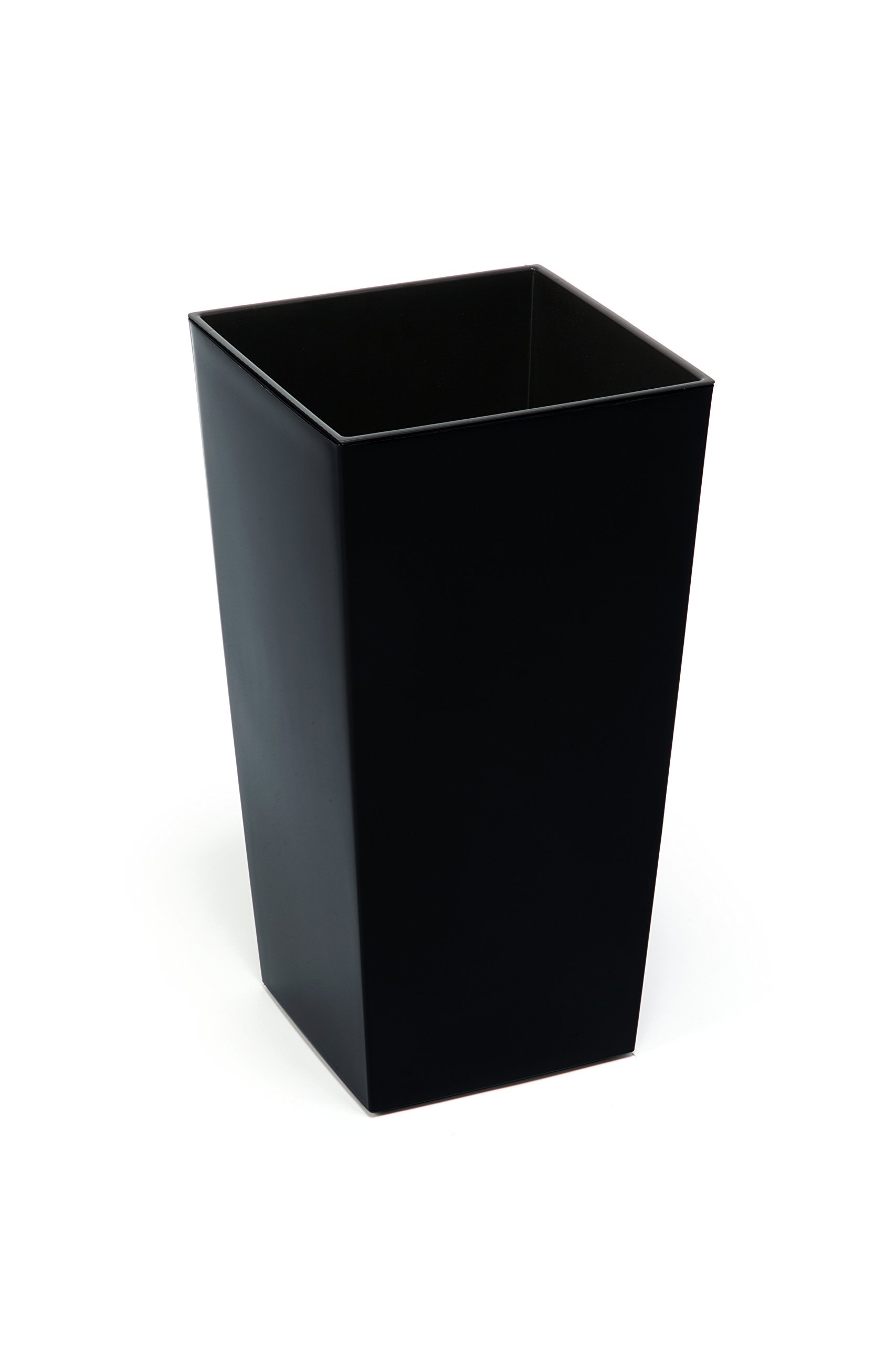 Buy Gordanluk Tall plastic flower pot Square Shiny Flowerpot with