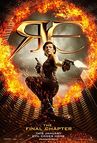 バイオハザード　ザ・ファイナル　USオリジナル映画ポスター 映画「バイオハザード：ザ・ファイナル」のポスタービジュアルが公開