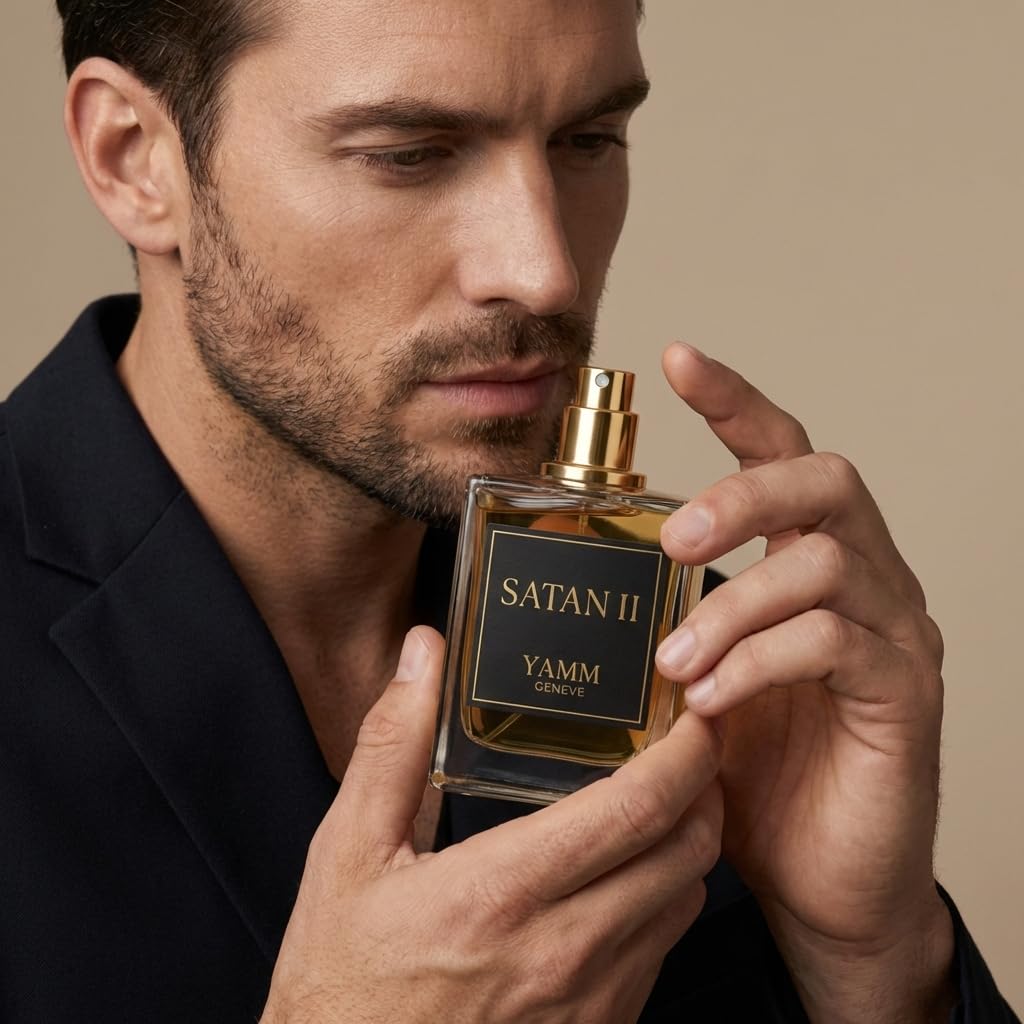 Satan II | Extrait de Parfum 50 ml – Unisex Duft – Oud Satin Mood – Rose, Oud & Vanille – Lang anhaltend