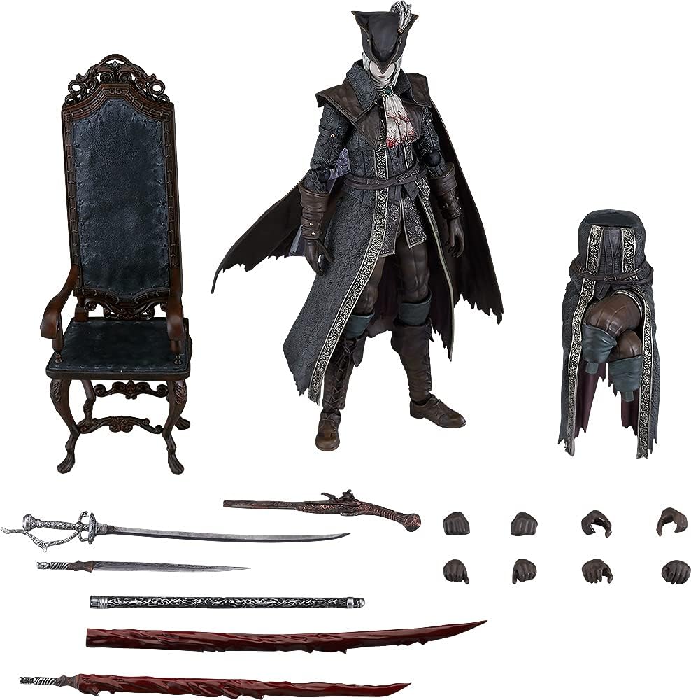 Max Factory Good Smile Company - Bloodborne Lady Maria of the Astral Clocktower Figma Deluxe Action Figure