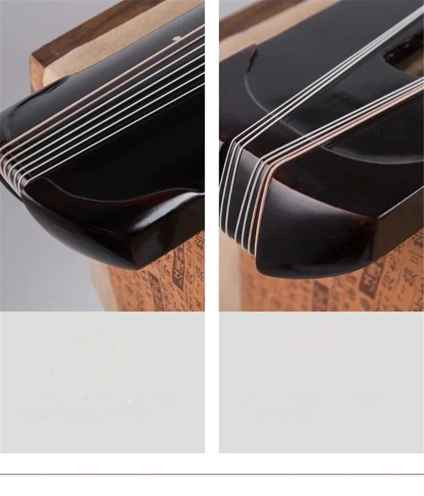 Fuxi Guqin Fatto A Mano A 7 Corde Per Principianti Adulti Pratica Strumenti A Corda Insegnamento Di Prestazioni Professionali Guqin tradizionale cinese(Black)