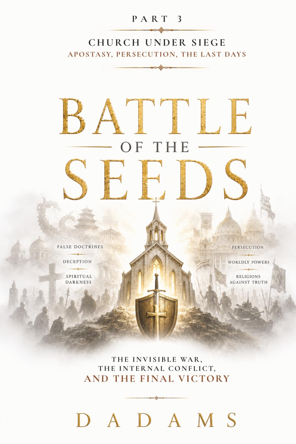 BATTLE of the SEEDS The Invisible War, The Internal Conflict, and The Final Victory: PART 3 Church Under Siege: Apostasy, Persecution, The Last Days