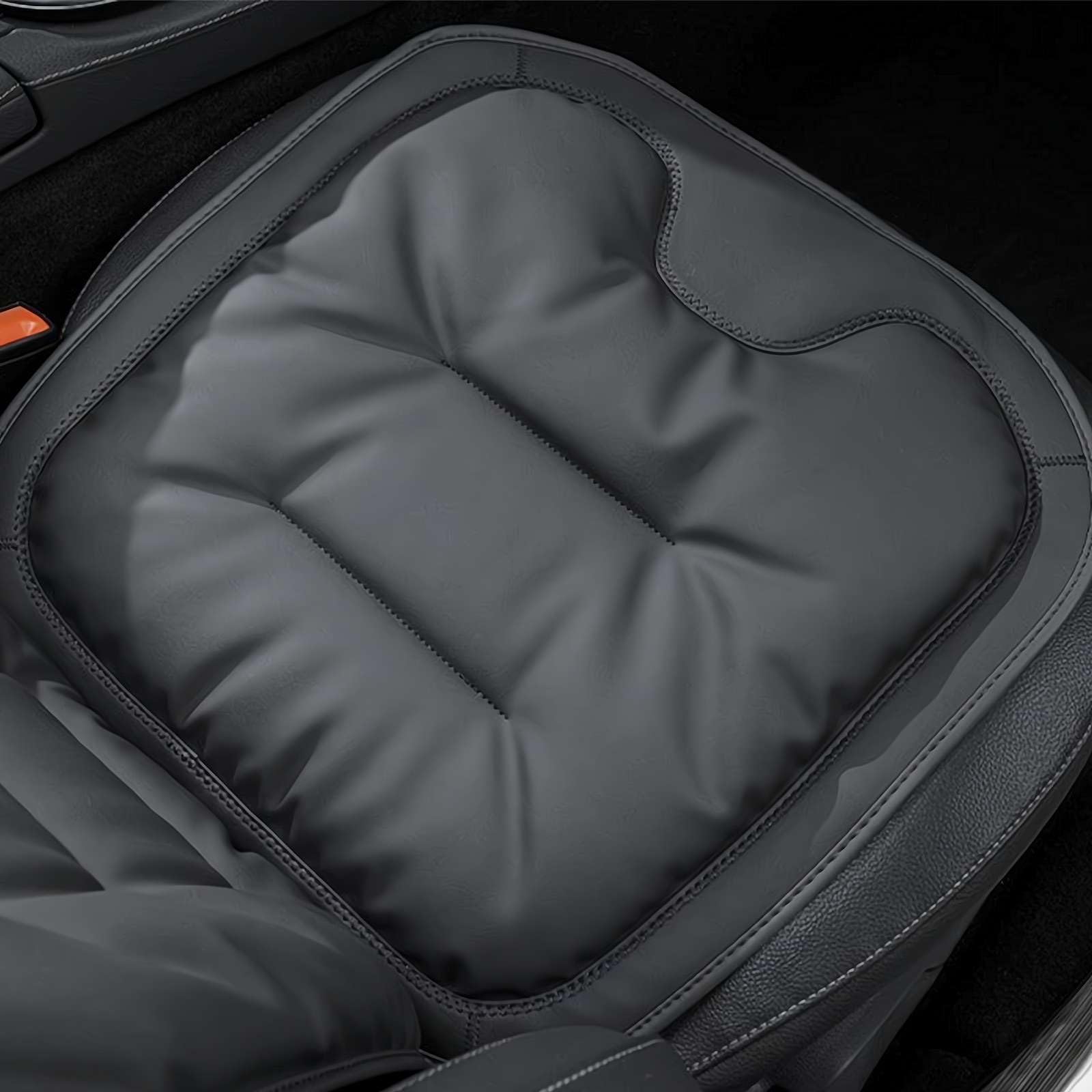 2 Stück Auto Sitz Auflage für Passat B6 Passat B8 Golf 4 Golf 5 Passat B5 Golf 7 2000-2024, Vordersitz Sitzkissen Autositzbezüge Autositzschoner Rutsch Unterlage Autositzauflag,B/Black