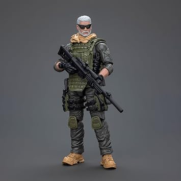 Pipigirl 1/18 Soldier Action Figures, NATO Defense Forces 13th Assault Squad Action Figures Models Kits Collection Model Birthday Gifts