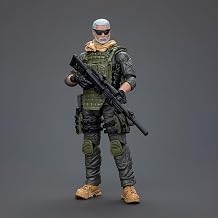 Pipigirl 1/18 Soldier Action Figures, NATO Defense Forces 13th Assault Squad Action Figures Models Kits Collection Model Birthday Gifts
