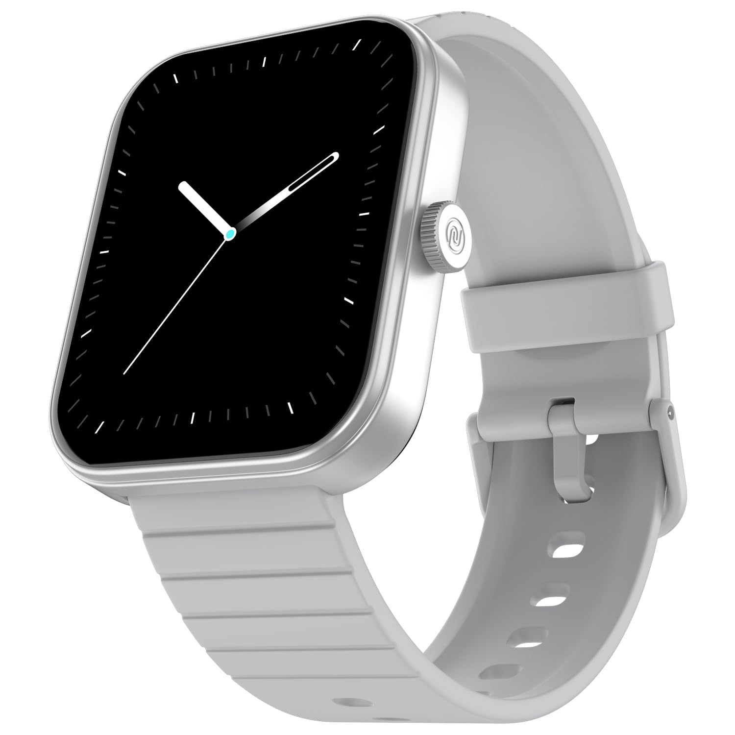 Noise ColorFit Pulse 3 Smartwatch, 1.96" Display, Silver Grey - Image 1