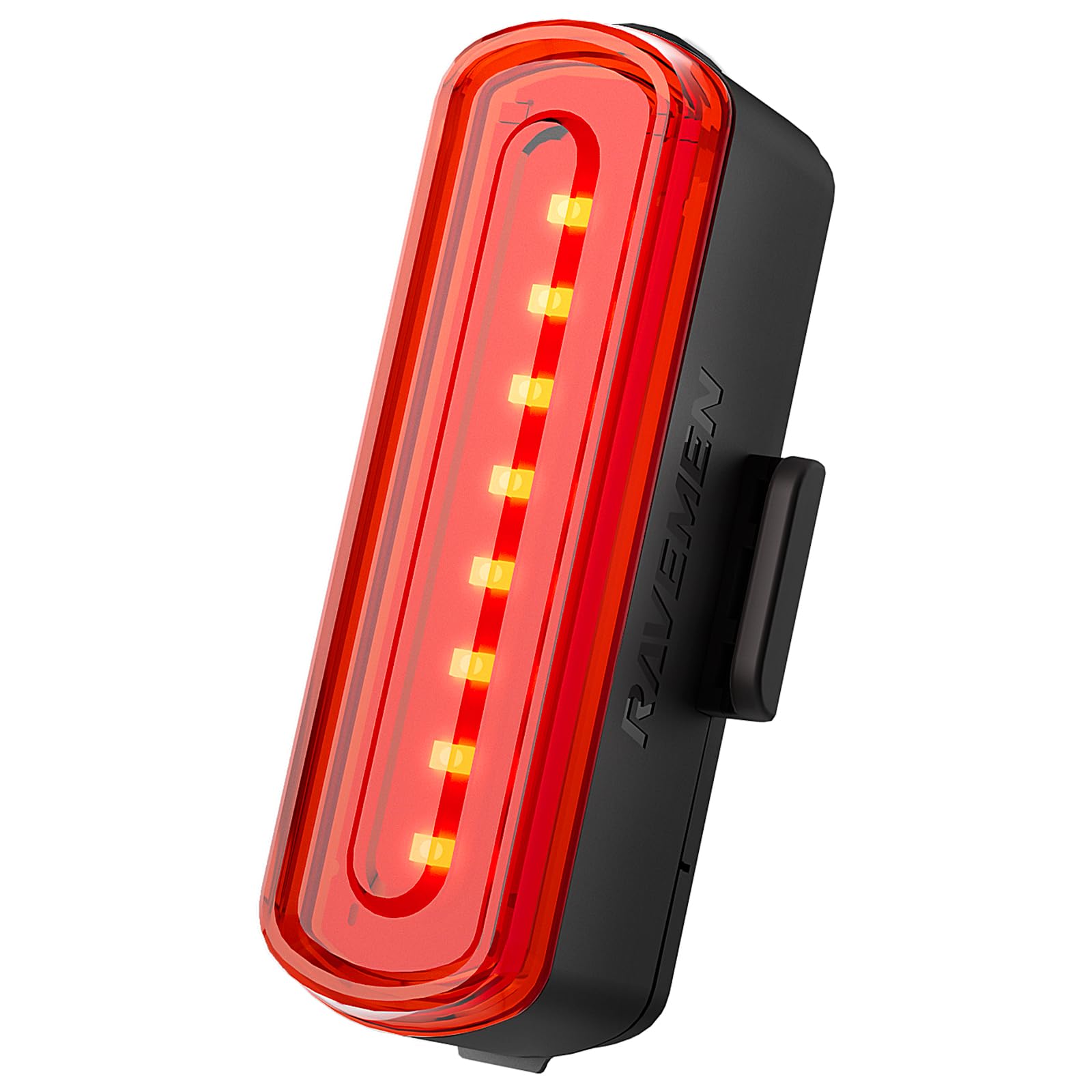 RAVEMEN TR30 Rear Bike Light, 270°Visibility Tail Light for Night Riding, 800m Visibility USB-C Rechargeable Bicycle Taillight for Urban Road Cycling,