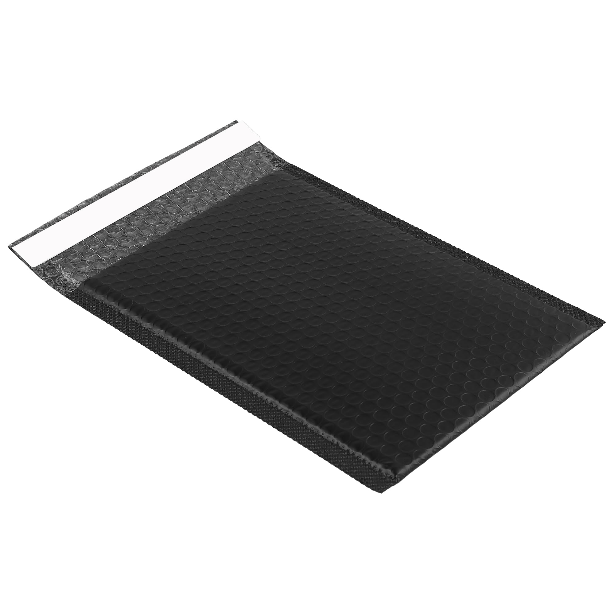 100 buste imbottite nere formato A5, 18 x 23 cm, impermeabili, imbottite, autoadesive, formato A5, per imballaggio e spedizione